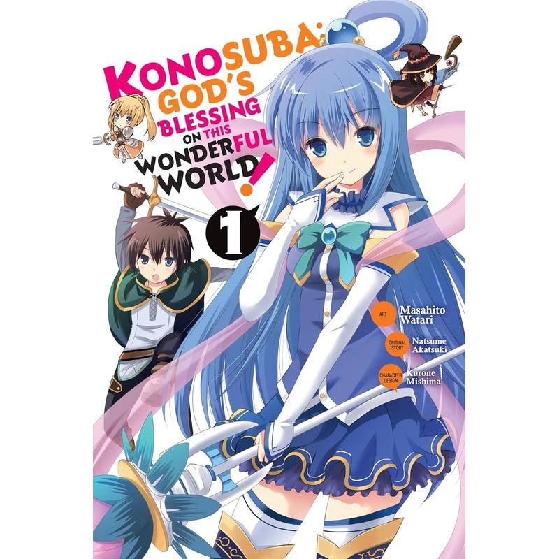 Konosuba Gods Blessing on This Wonderful World Vol 01 Manga New