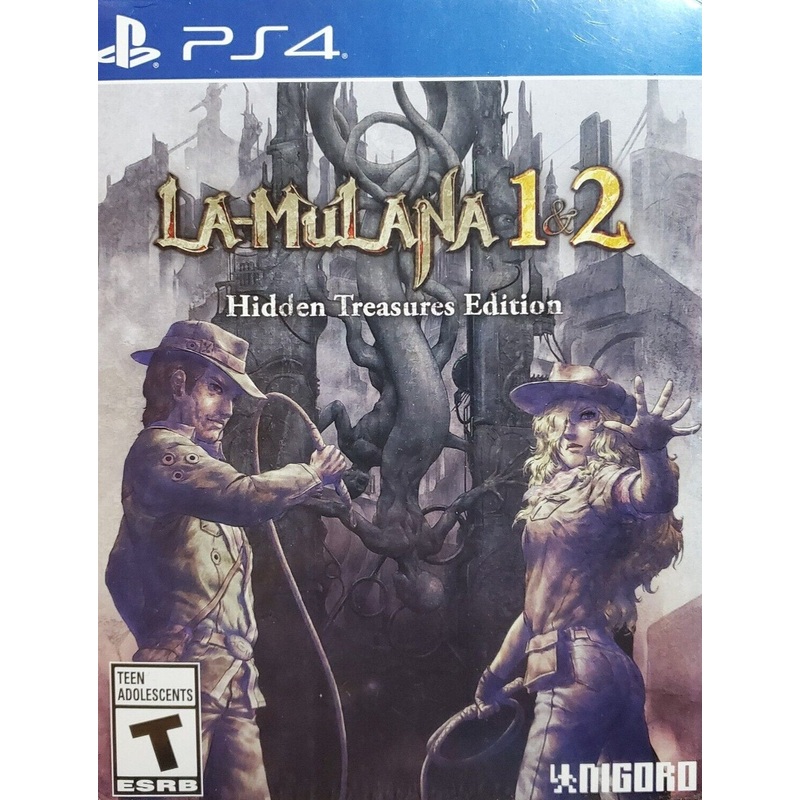 La Mulana 1 and 2 Game Only PS4 Used