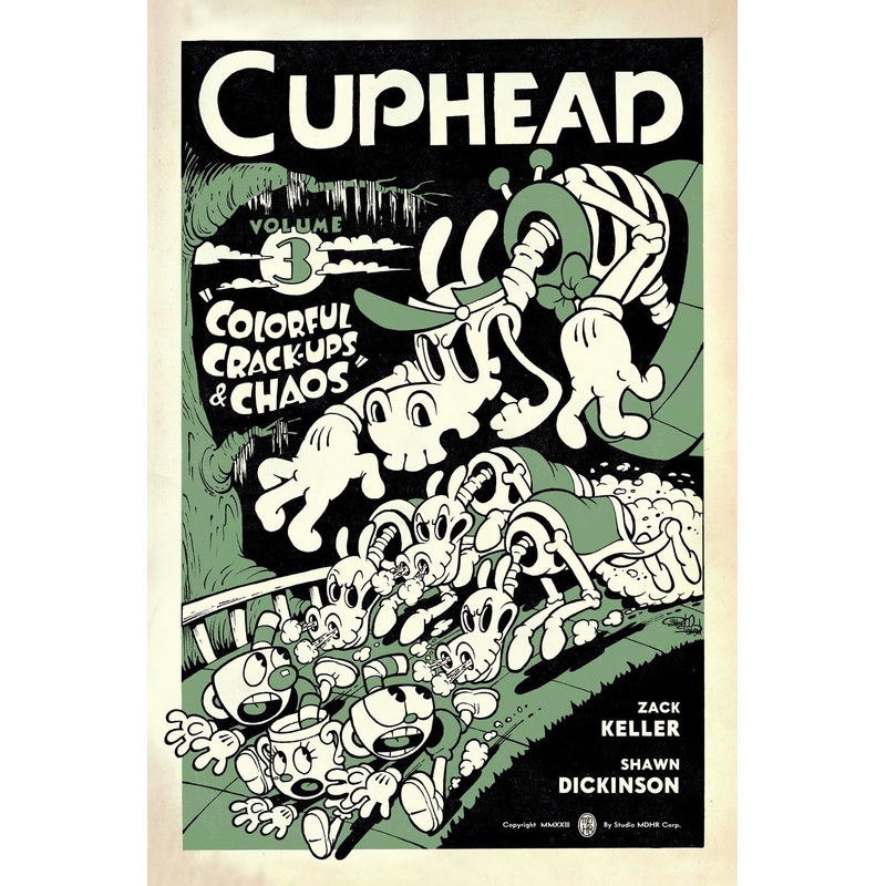Cuphead Colorful Crackups and Chaos Vol 03 Trade Paper Back New