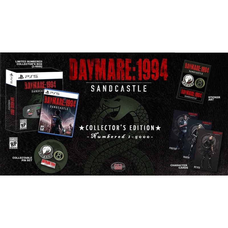 Daymare 1994 Sandcastle Collectors Edition PS5 New