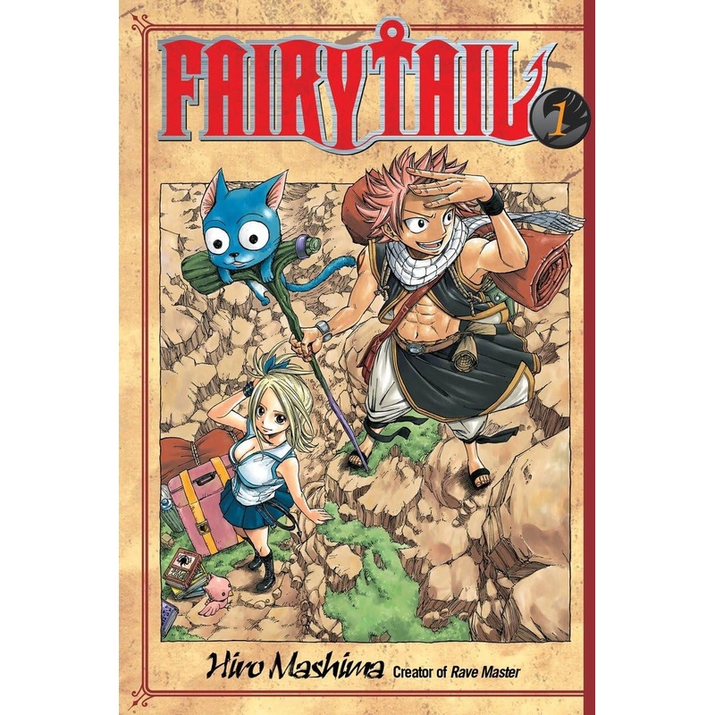 Fairy Tail Vol 01 Manga Used