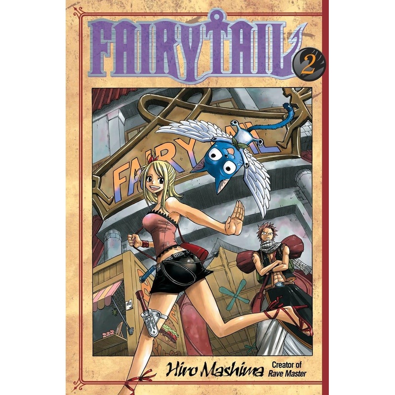 Fairy Tail Vol 02 Manga Used