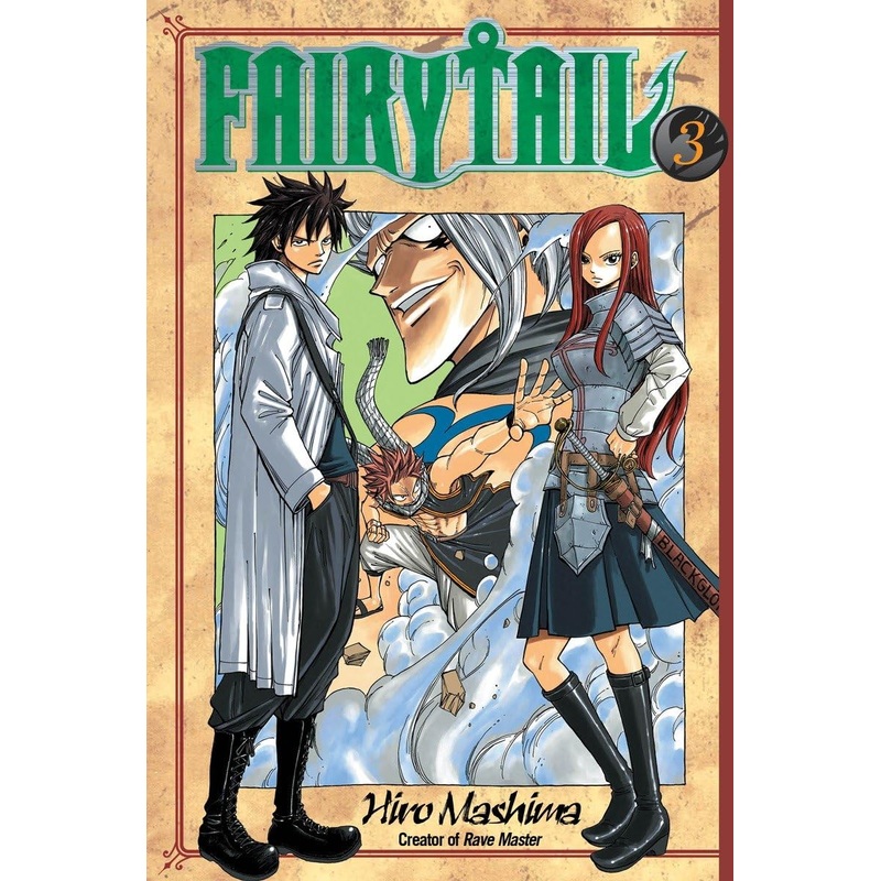 Fairy Tail Vol 03 Manga Used