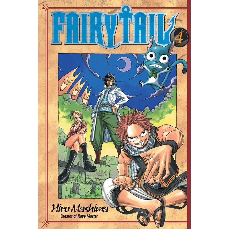 Fairy Tail Vol 04 Manga Used