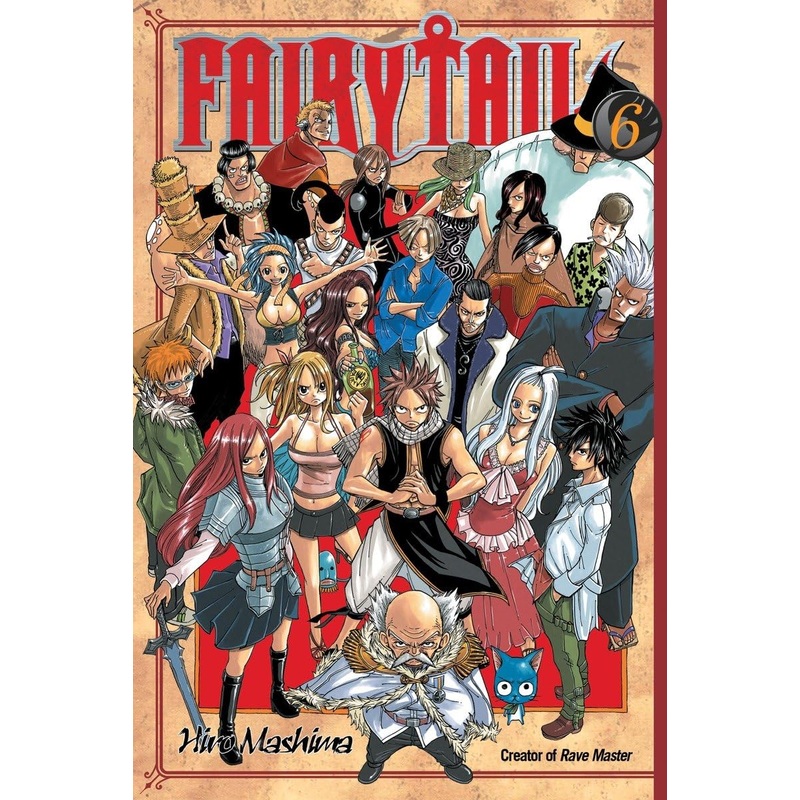 Fairy Tail Vol 06 Manga Used