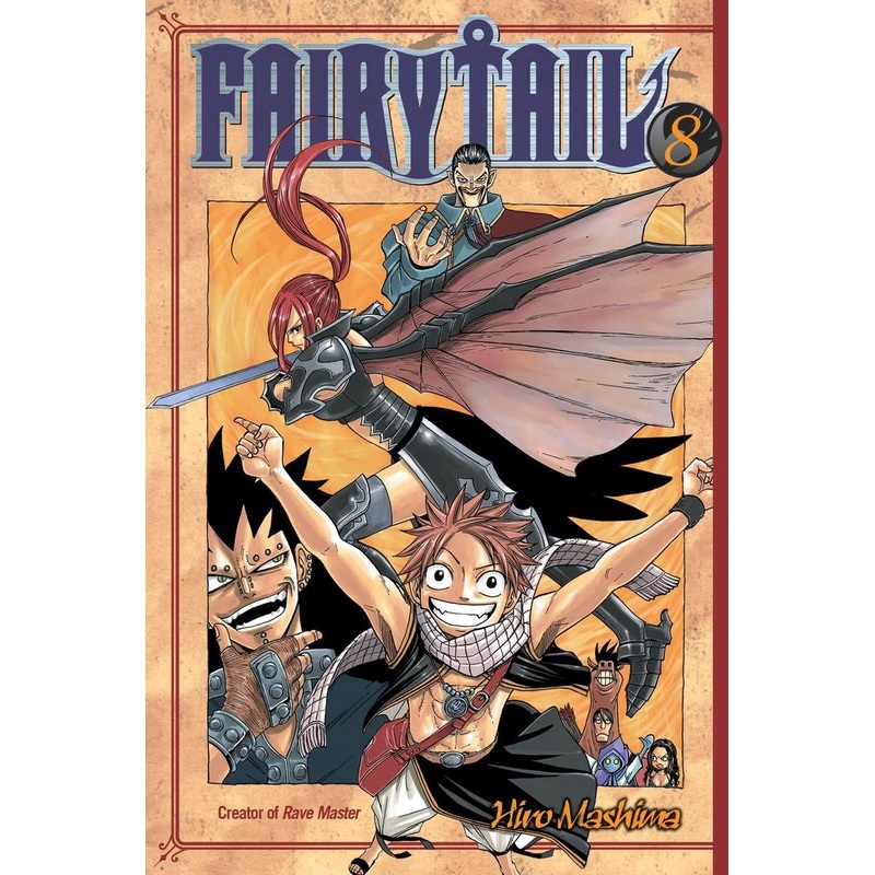 Fairy Tail Vol 08 Manga Used