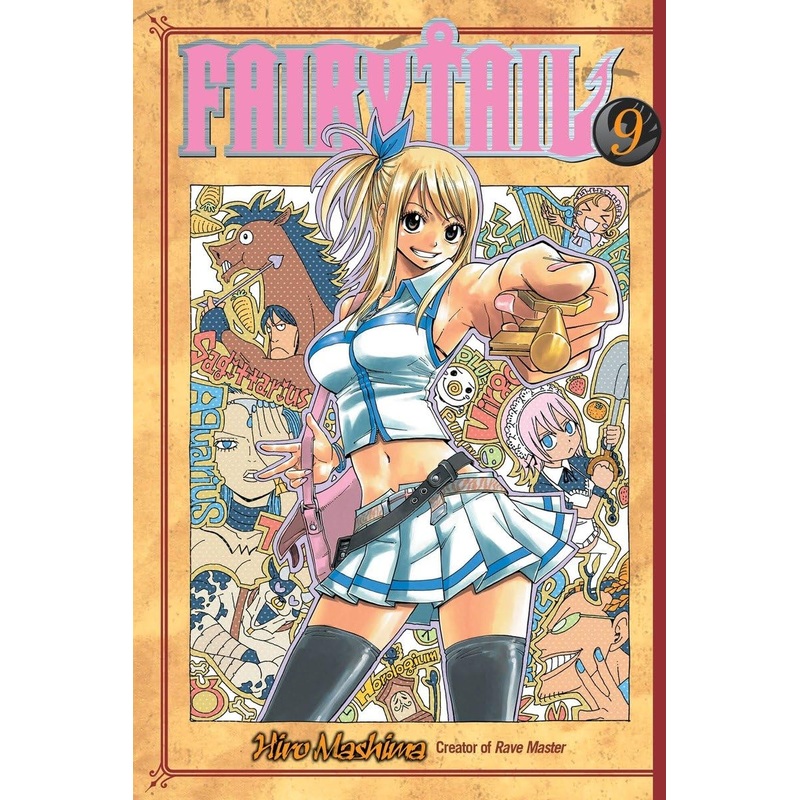 Fairy Tail Vol 09 Manga Used