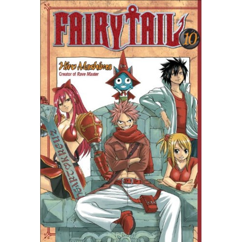 Fairy Tail Vol 10 Manga Used