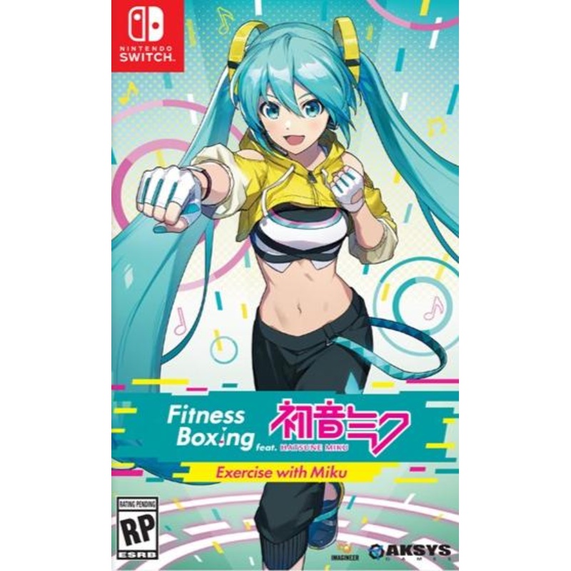 Fitness Boxing Featuring Haksune Miku Switch New