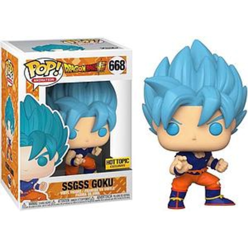 Funko Pop Animation Dragon Ball Super Ssgss Goku Hot Topic Exclusive New