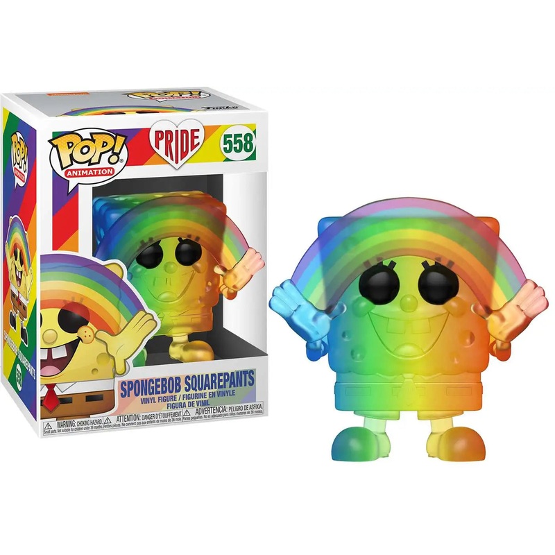Funko Pop Animation Pride Spongebob Squarepants New