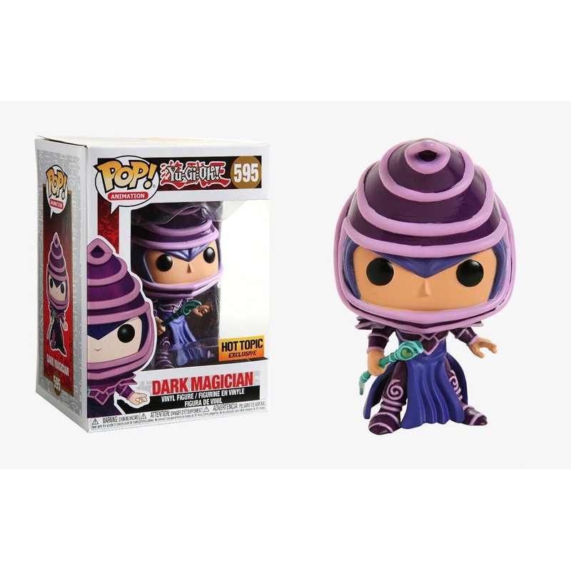 Funko Pop Animation Yu-Gi-Oh Dark Magician Hot Topic Exclusive New