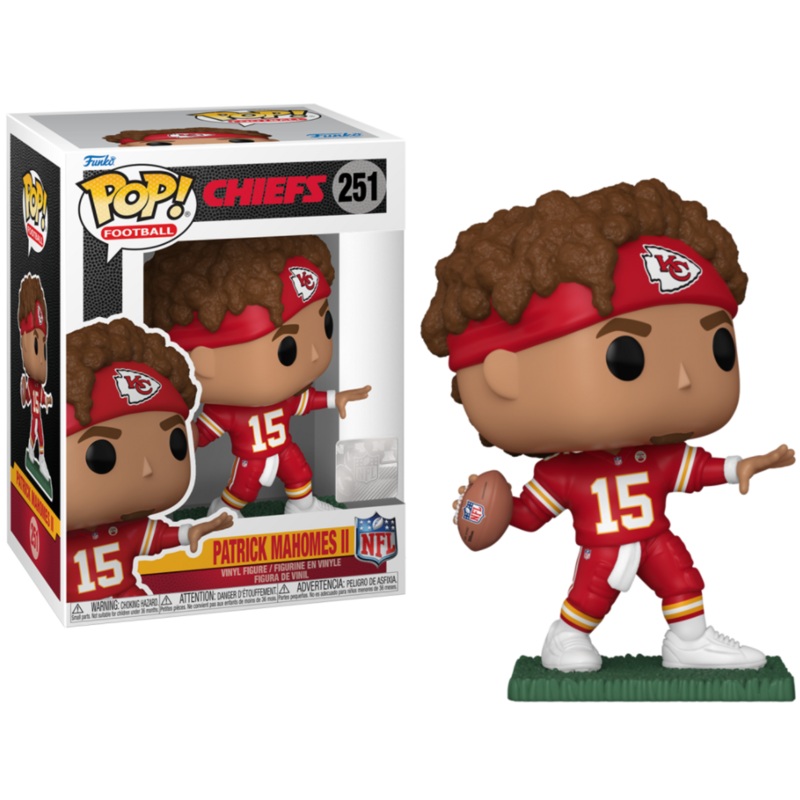 Funko Pop Football Chiefs Patrick Mahomes II New
