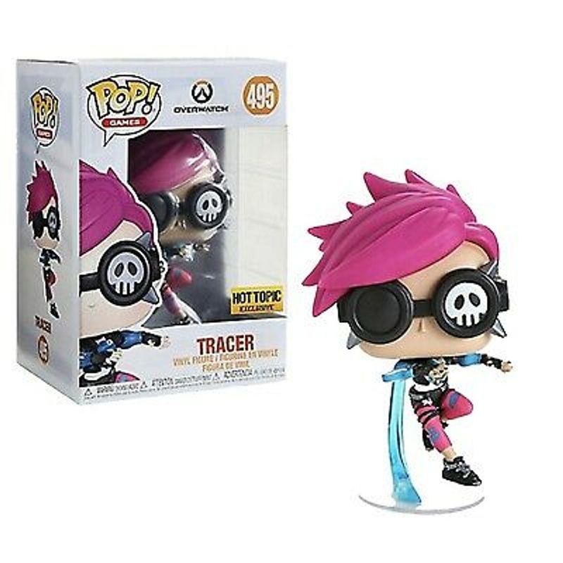 Funko Pop Games Overwatch Tracer Hot Topic Exclusive New