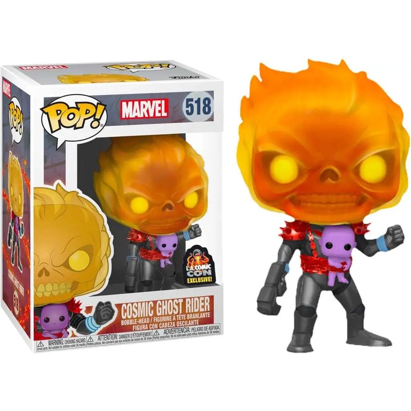 Funko Pop Marvel Cosmic Ghost Rider LA Comic Con Exclusive New