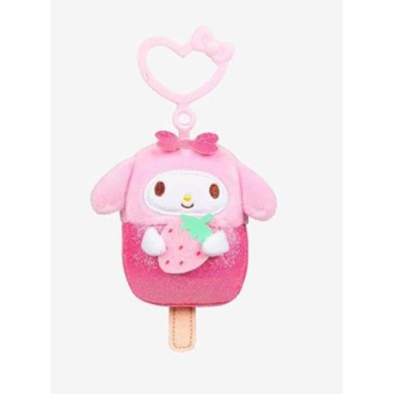 Hello Kitty and Friends My Melody Clip On Plush New