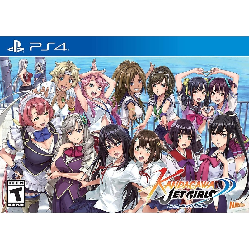 Kandagawa Jet Girls Racing Hearts Edition PS4 New