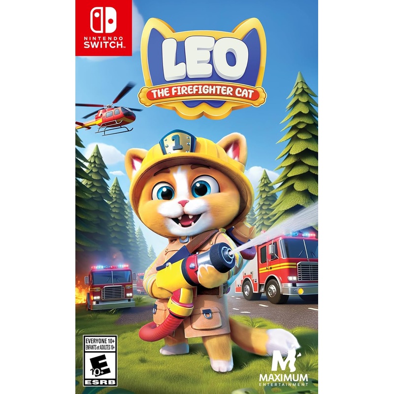 Leo The Firefighter Cat Switch Used