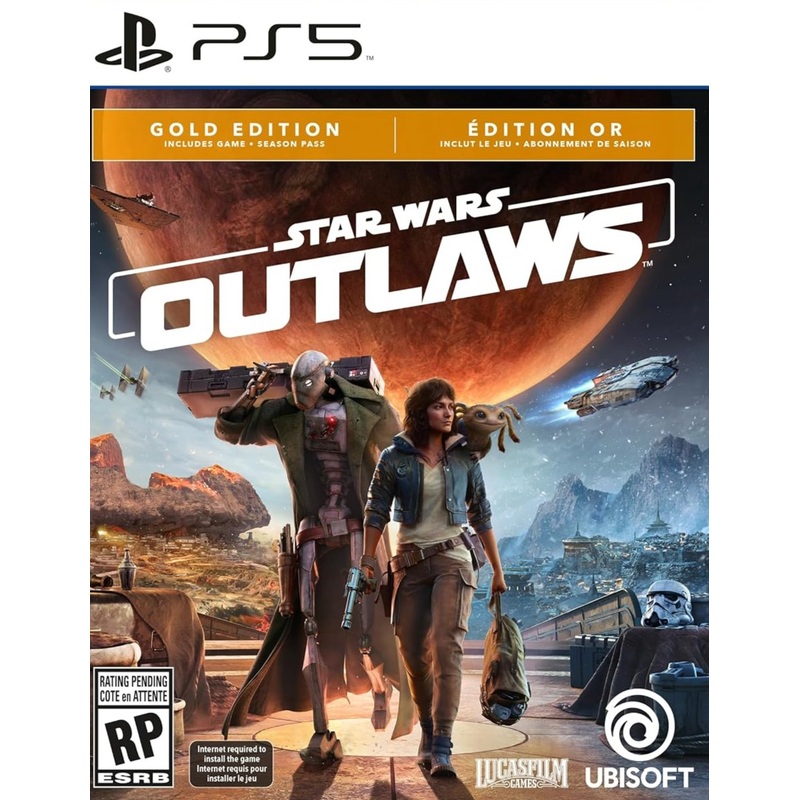 Star Wars Outlaws Gold Edition PS5 New