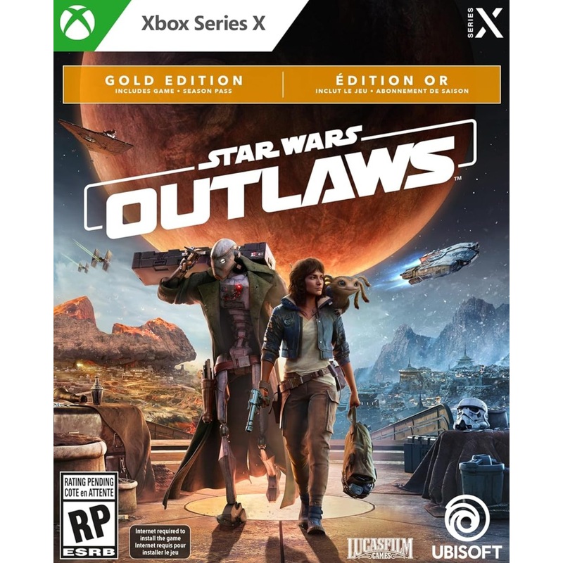 Star Wars Outlaws Gold Edition Xbox Series X New