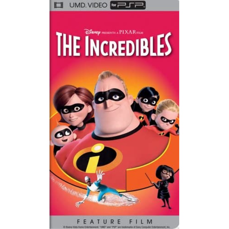 UMD Movie Disney's The Incredibles PSP Disc Only Used