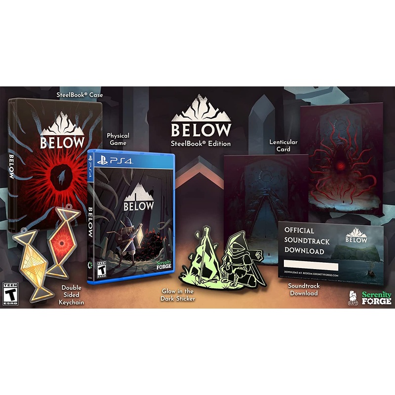 Below Steelbook Edition PS4 New