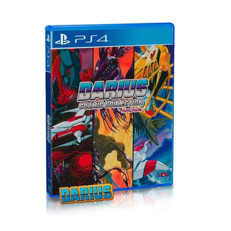 Darius Cozmic Collection Arcade (Cover Art Has Small Tear) PS4 New