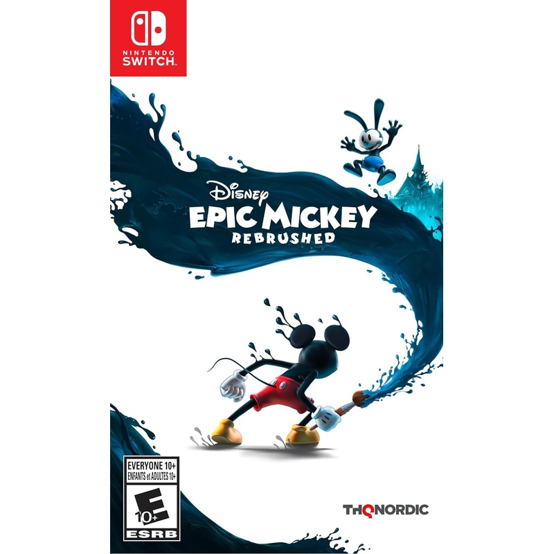 Disney Epic Mickey Rebrushed Switch Used