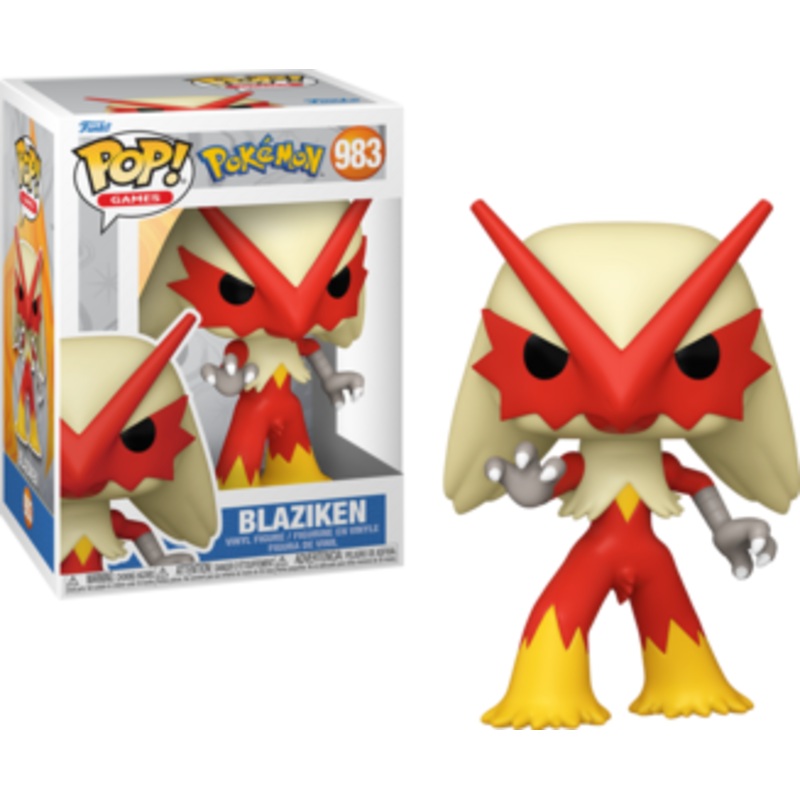 Funko Pop Games Pokemon Blaziken New