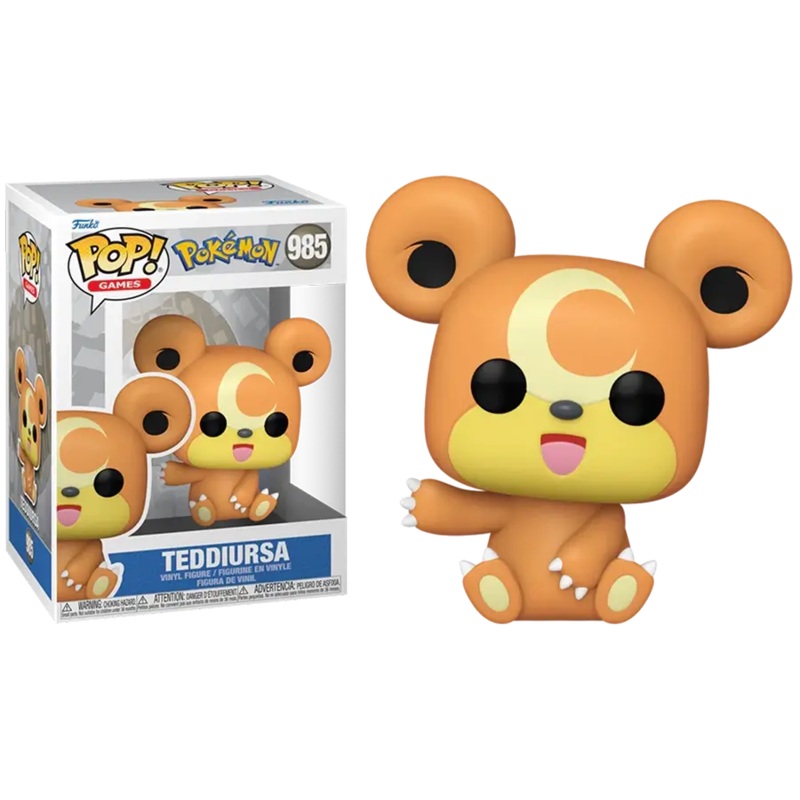 Funko Pop Games Pokemon Teddiursa New