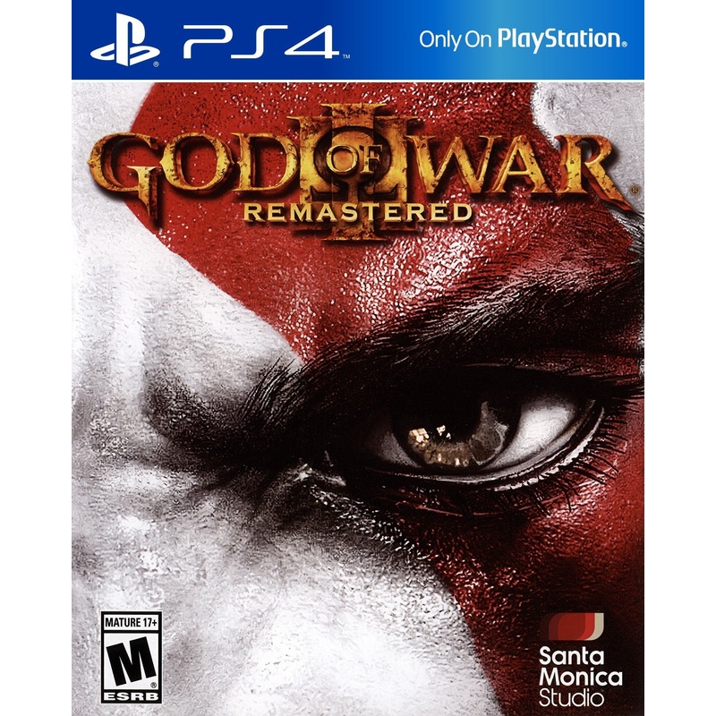 God Of War 3 Remastered (Black Label Blue Case) PS4 New