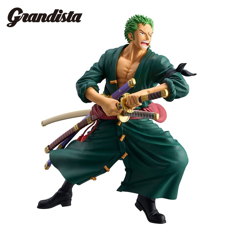 One Piece Grandista Zoro 8.7 Figure Banpresto New