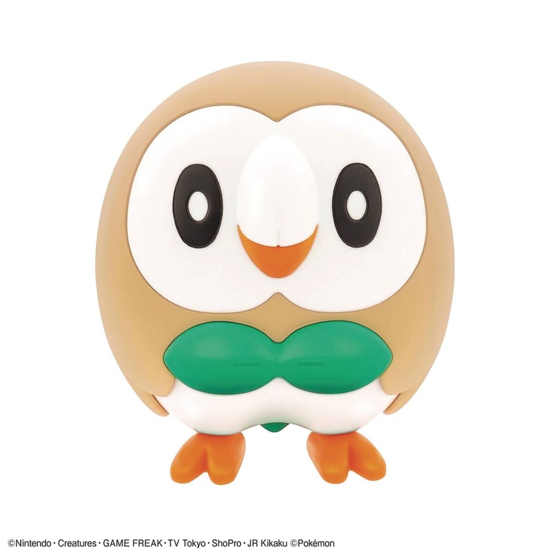 Pokemon Quick Model Kit 10 Rowlet New