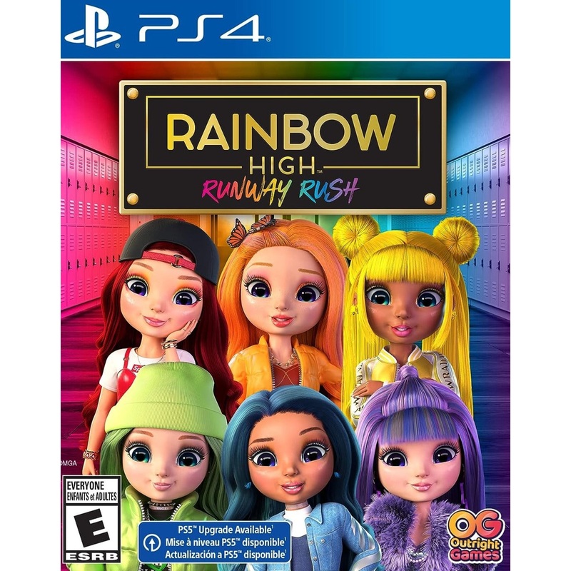 Rainbow High Runway Rush PS4 New