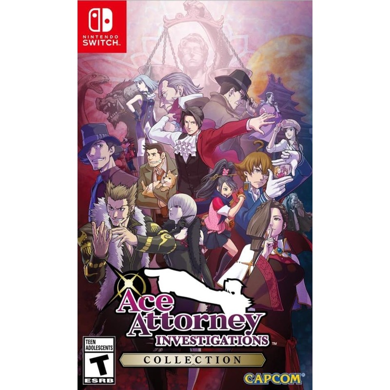 Ace Attorney Investigations Collection Switch Used