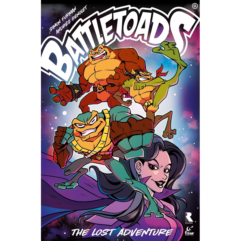 Battletoads The Lost Adventure Trade Paper Back New