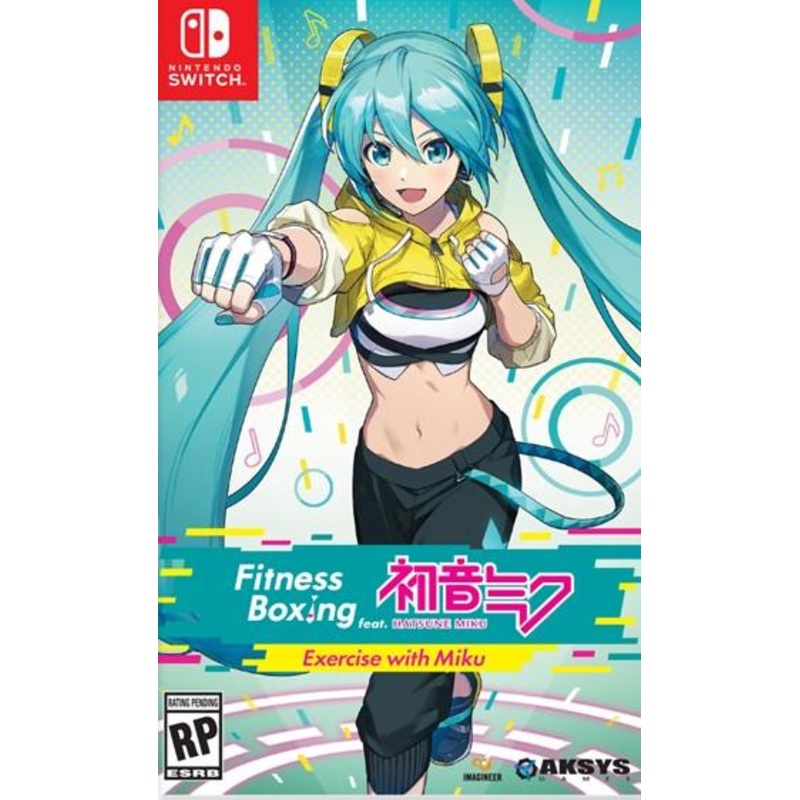 Fitness Boxing Featuring Haksune Miku Switch Used