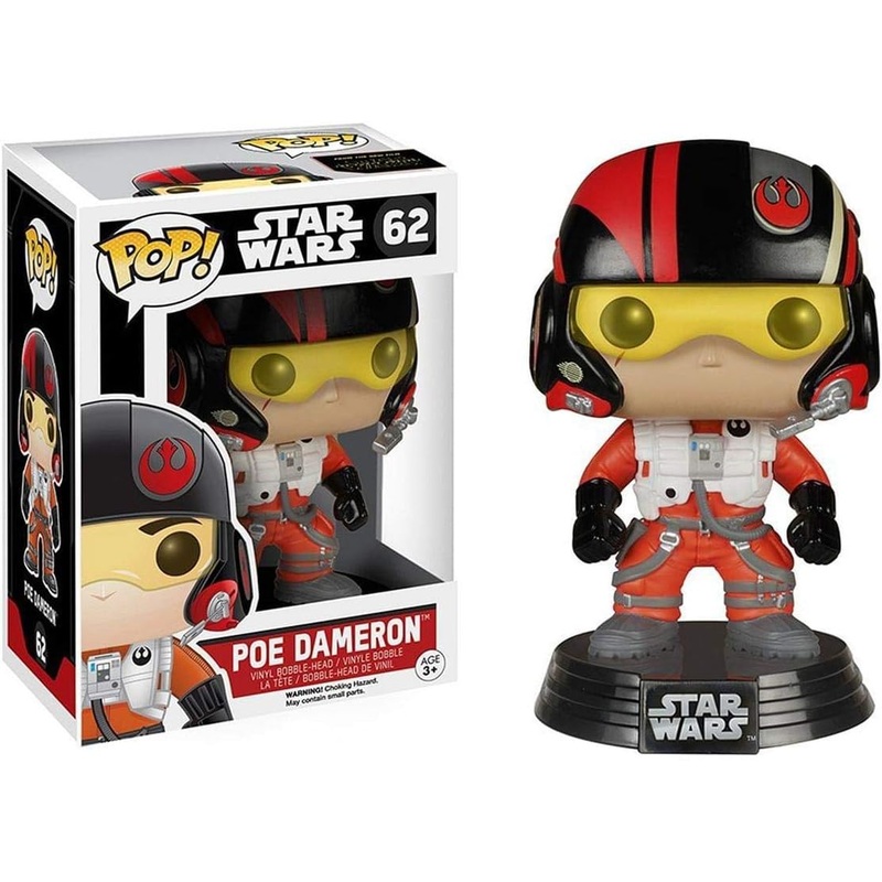 Funko Pop Movie Star Wars Poe Dameron Used