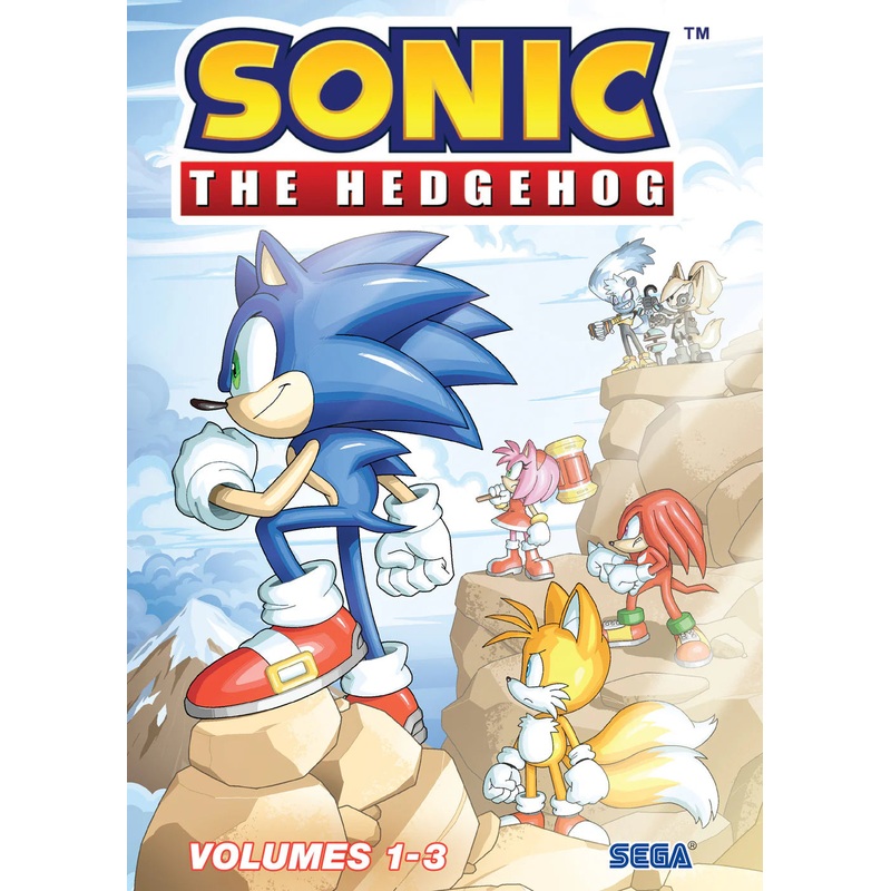 Sonic The Hedgehog Vol 1-3 Boxset Trade Paper Back New