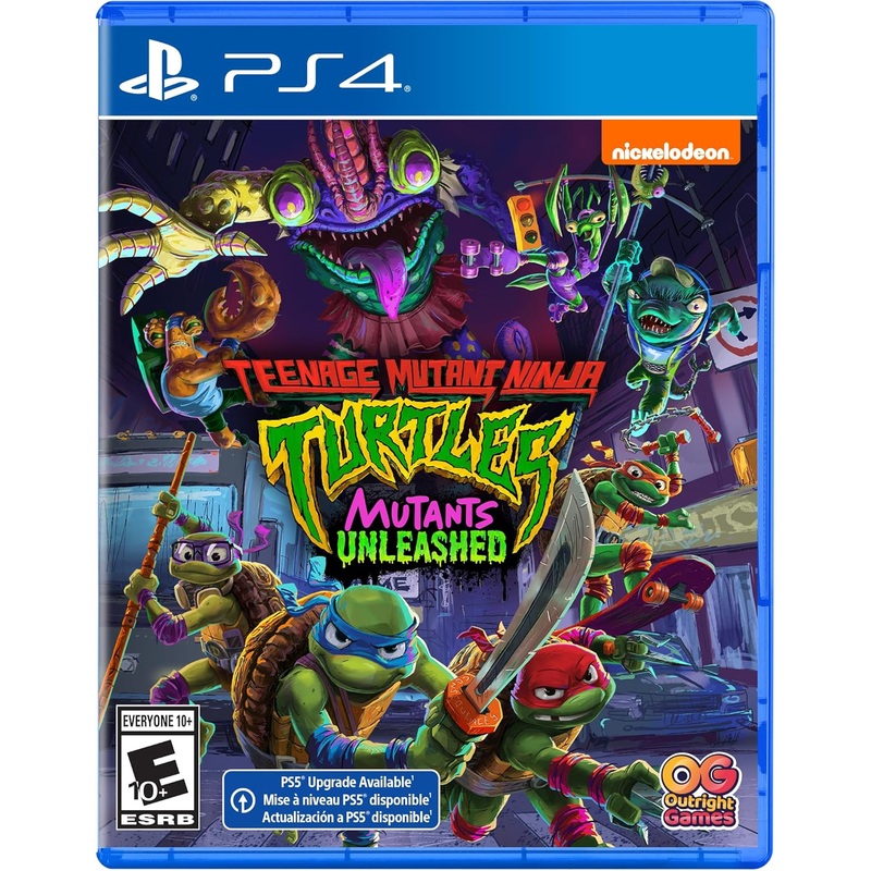 Teenage Mutant Ninja Turtles Mutants Unleashed PS4 New