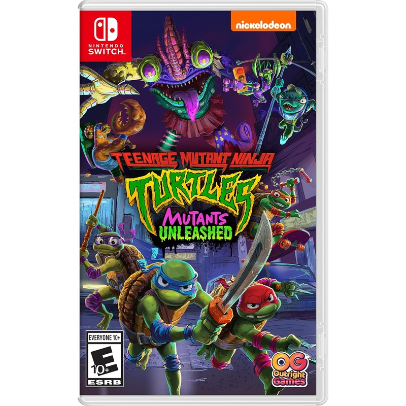 Teenage Mutant Ninja Turtles Mutants Unleashed Switch Used