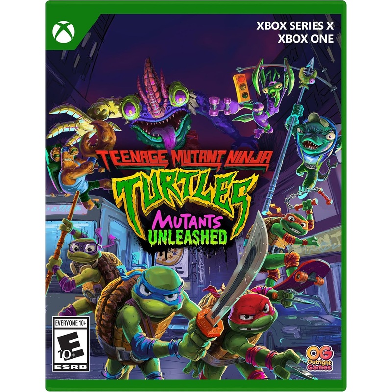 Teenage Mutant Ninja Turtles Mutants Unleashed Xbox Series X Used