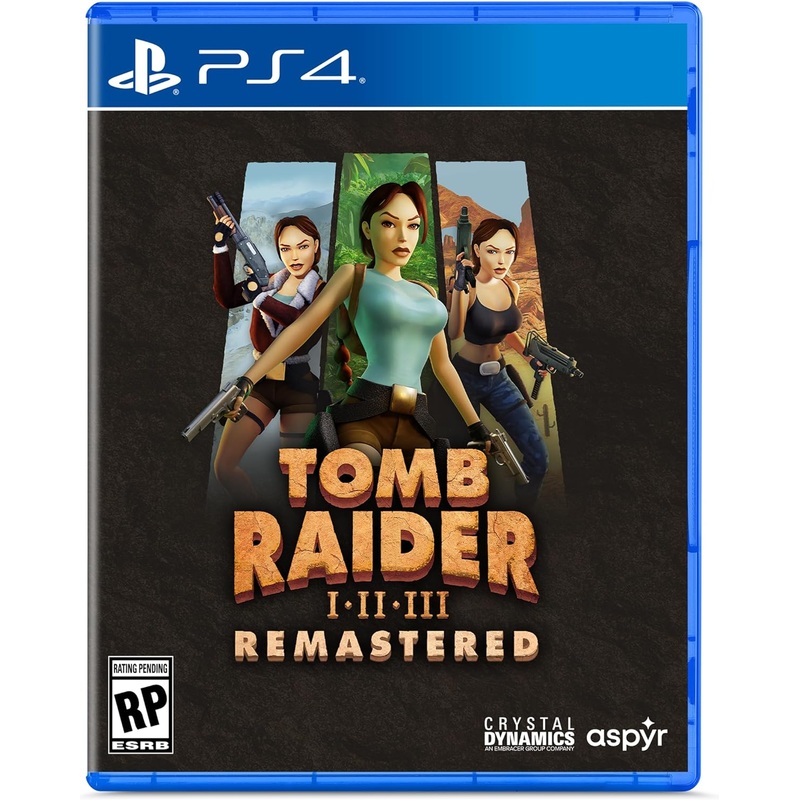 Tomb Raider I-II-III Remastered Starring Lara Croft PS4 New