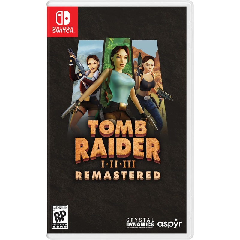 Tomb Raider I-Iii Remastered Starring Lara Croft Switch Used