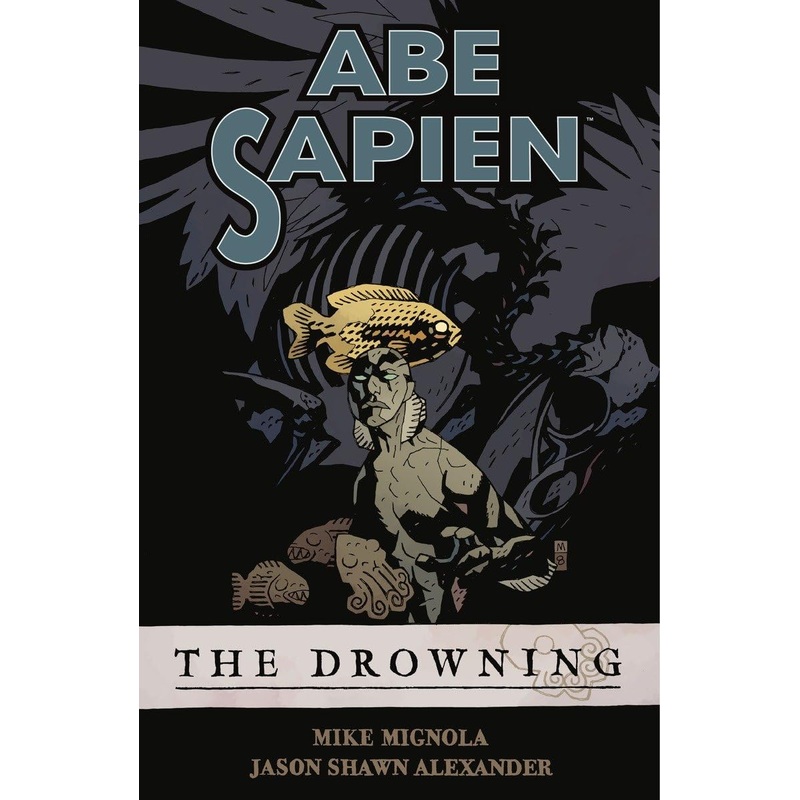Abe Sapien Vol 01 The Drowning Trade Paper Back Used