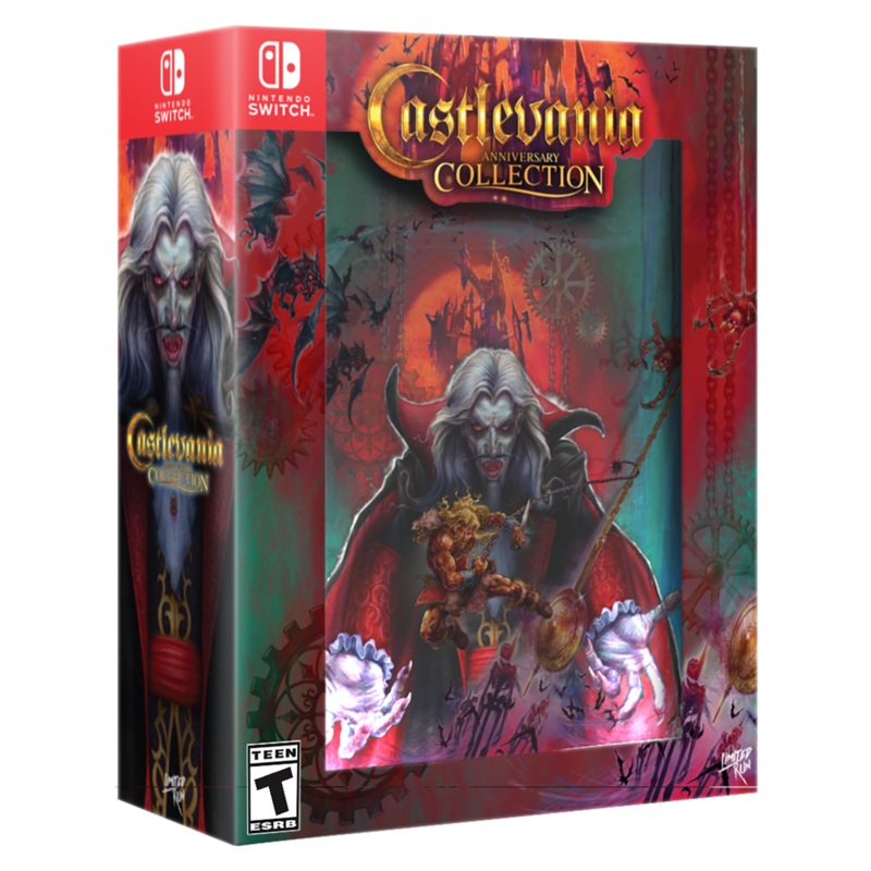 Castlevania Anniversary Collection Limited Edition LRG Switch New
