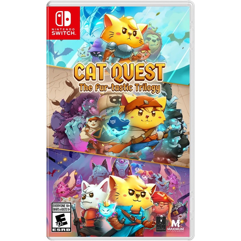 Cat Quest The Fur-Tastic Trilogy Switch Used