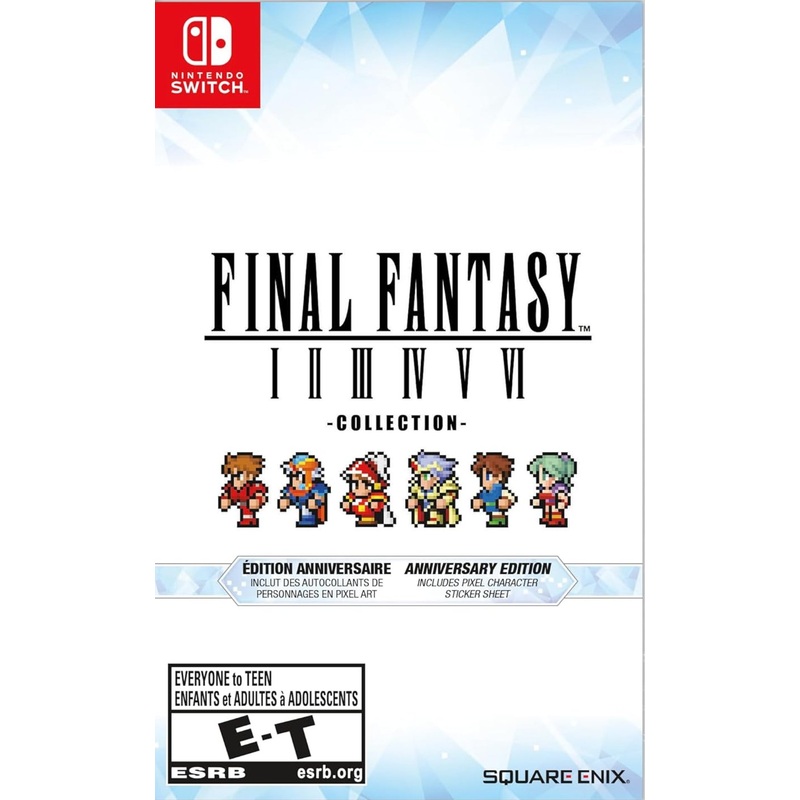 Final Fantasy I-VI Collection Anniversary Edition Switch Used