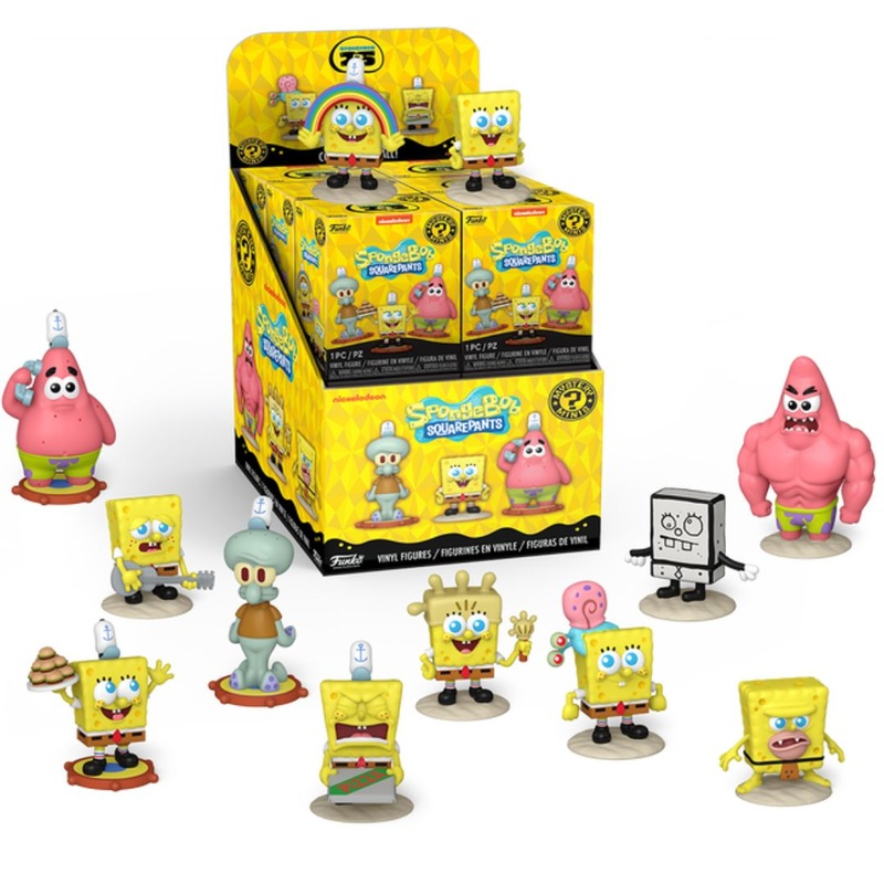 Funko Mystery Mini Spongebob Squarepants 25th Anniversary Toy Figures New