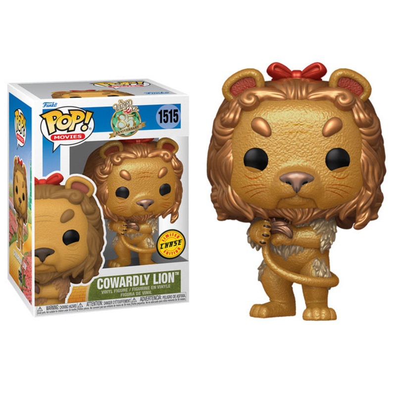 Funko Pop Movies Wizard of Oz 85 Anniversary Cowardly Lion Limited Edition Chase New
